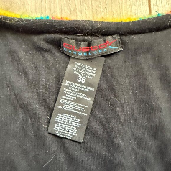 Custo Barcelona Colorful Y2K Patchwork Sleeveless Dress Metallic 36 - Picture 5 of 9